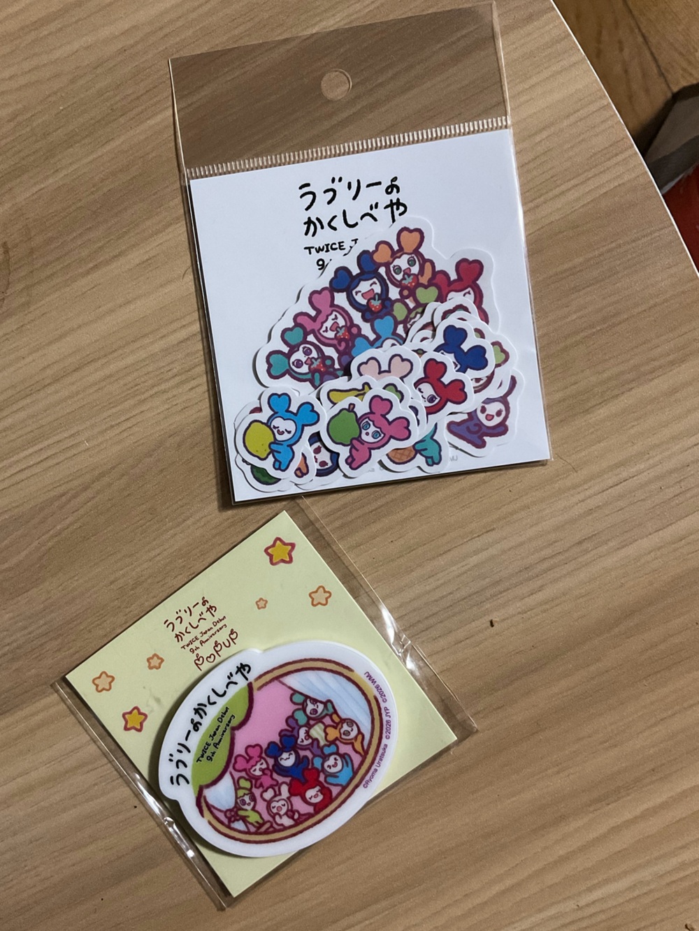 TWICE JAPAN DEBUT 9TH ANNIVERSARY! Pop-Up Exclusive Magnet and Sticker Set